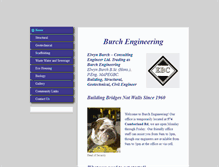 Tablet Screenshot of burchengineering.com